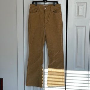 Levi’s tan corduroys!